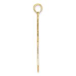 14K Filigree Cross Charm - Image 2