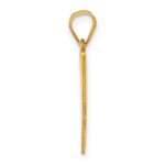 14K Class Of 2026 Rally Flag / Graduation Charm - Image 2