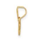 14K Polished Horizontal 2025 Charm - Image 2