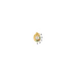 14k 5 Birthstone and Dia Mother/Child Chain Slide Semi-mount