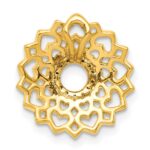 14k 1/20 carat Diamond Sahasrara/Crown Chakra Chain Slide - Image 3
