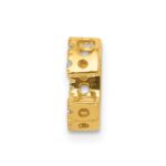 14K  Diamond Letter C Initial Charm - Image 2