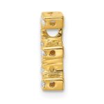 14K  Diamond Letter E Initial Charm - Image 2