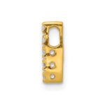 10K  Diamond Letter I Initial Charm - Image 2