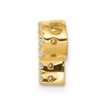 14K  Diamond Letter P Initial Charm - Image 2