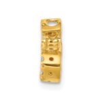 14K  Diamond Letter S Initial Charm - Image 2