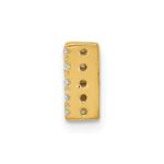 14K  Diamond Letter W Initial Charm - Image 2