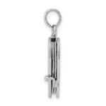De-Ani Sterling Silver Rhodium-Plated 3D Moveable Lords Prayer Bible Pendant - Image 2