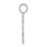 De-Ani Sterling Silver Rhodium-Plated Enameled Turks and Caicos with Flamingo Pendant - Image 2