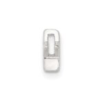 Sterling Silver E-coated Star Slide Charm - Image 2