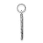 Sterling Silver Rhodium-plated My Confirmation Disc Charm - Image 2
