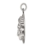 Sterling Silver Antiqued Ecce Homo Medal - Image 2