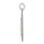 Sterling Silver Antiqued Miraculous Medal - Image 2