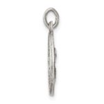 Sterling Silver Antiqued Queen of the Holy Scapular Medal - Image 2
