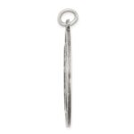 Sterling Silver Antiqued St. Christopher Medal - Image 2