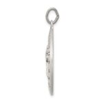 Sterling Silver Antiqued St. Christopher Medal - Image 2