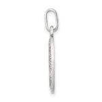 Sterling Silver Antiqued St. Christopher Medal - Image 2