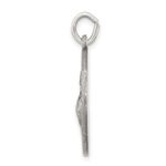 Sterling Silver Antiqued Saint Francis of Assisi Medal - Image 2
