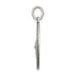 Sterling Silver Antiqued Saint Gerard Medal - Image 2