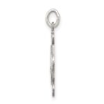 Sterling Silver Antiqued Saint Florian Badge Medal - Image 2