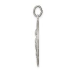 Sterling Silver Antiqued Saint Jude Thaddeus Medal - Image 2