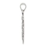 Sterling Silver Antiqued 4-way Medal - Image 2