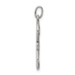 Sterling Silver Antiqued Blessed Mary & Child Jesus Charm - Image 2