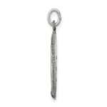Sterling Silver Antiqued Miraculous Medal - Image 2