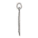 Sterling Silver Antiqued Miraculous Medal - Image 2