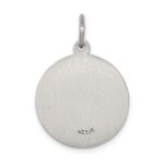 Sterling Silver Antiqued Saint Anthony Medal - Image 3
