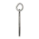Sterling Silver Antiqued Confirmation Medal Charm - Image 2