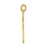 Sterling Silver & 24k Gold -plated Cross Charm - Image 2