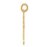 Sterling Silver & 24k Gold -plated Cross Pendant - Image 2