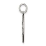 Sterling Silver Antiqued Holy Family Medal - Image 2