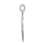 Sterling Silver Antiqued Miraculous Medal - Image 2