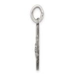 Sterling Silver Antiqued De La Providencia Medal - Image 2