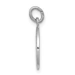Sterling Silver Rhodium-plated Saint Christopher Medal - Image 2