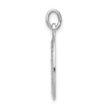 Sterling Silver Rhodium-plated Saint Christopher Medal - Image 2