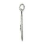 Sterling Silver Antiqued Saint Jude Thaddeus Medal - Image 2