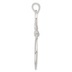 Sterling Silver Claddagh Charm Holder - Image 2