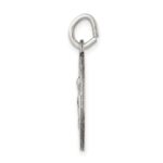 Sterling Silver Antiqued Saint Anne Medal - Image 2