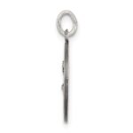 Sterling Silver Antiqued Saint John Medal - Image 2