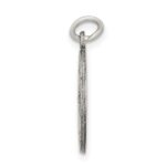 Sterling Silver Antiqued Saint Martha Medal - Image 2