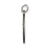 Sterling Silver Antiqued Saint Matthew Medal - Image 2