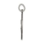 Sterling Silver Antiqued Saint Peter Medal - Image 2