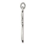 Sterling Silver Antiqued Cross Pendant - Image 2