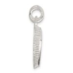 Sterling Silver Best Friend 2-piece Break apart Heart Charm - Image 2