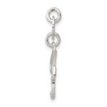Sterling Silver Letter F Initial Charm - Image 2