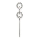 Sterling Silver Polished Evil Eye Charm - Image 2