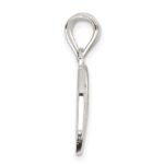Sterling Silver Polished Mini Best Friends Break Away Heart Pendant - Image 2